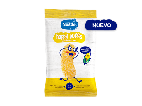 Snacks para bebes: Puffs y Chips