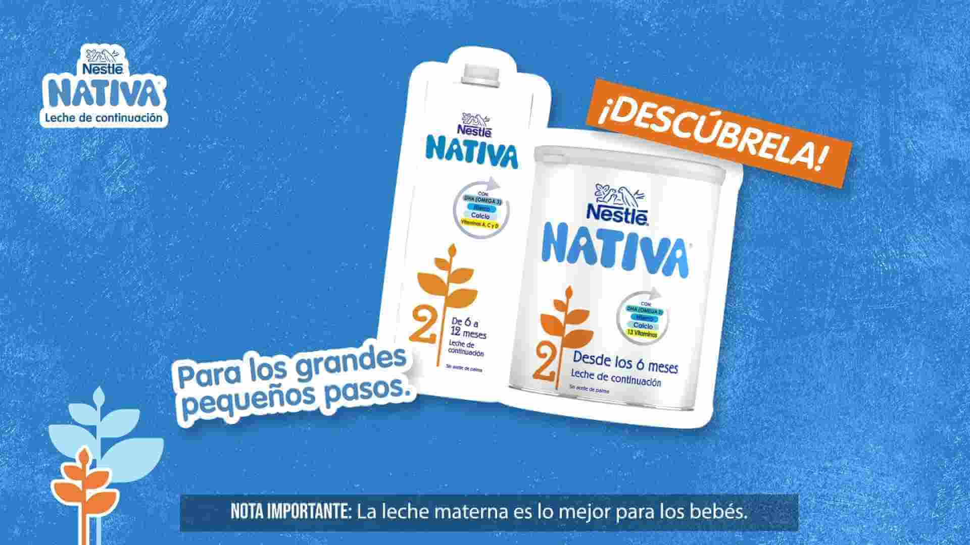 Para los grandes pequeños pasos - leche de continucación