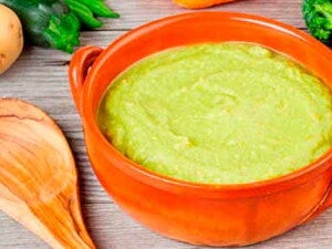 Puré de calabacín y patata Puré de calabacín y patata