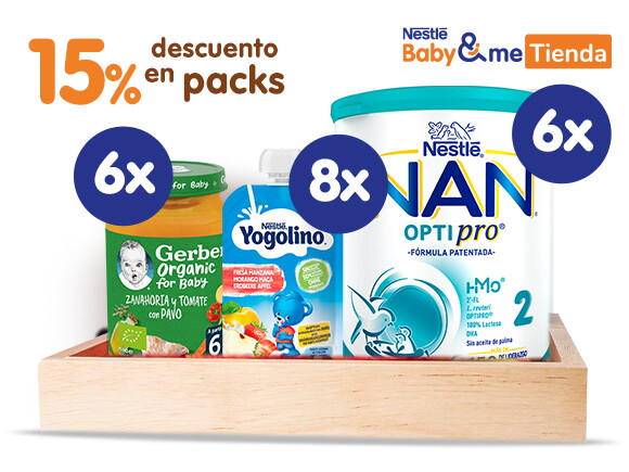 15% descuento packs
