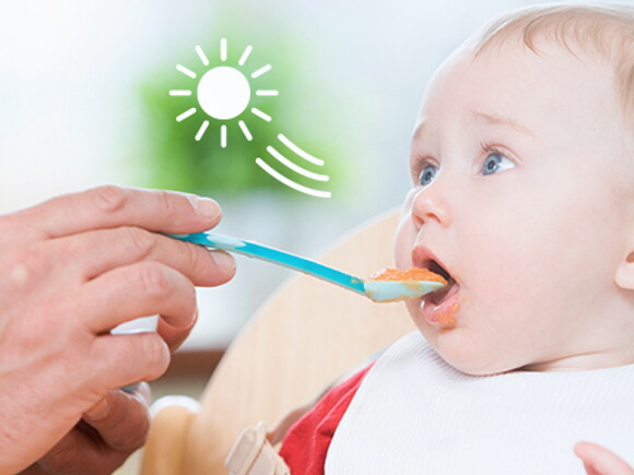 Ejemplo de menú para bebé de 4 meses - Nestlé y la alimentación de tu bebé  