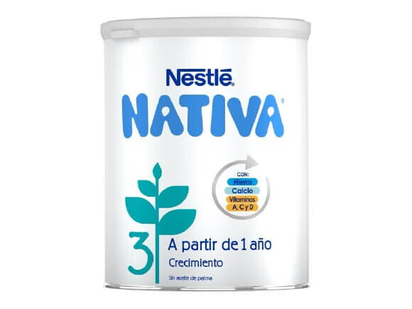 ChollosDescubre - SUPER OFERTA ❗️🔸 #  #Alimentación 📣Nestlé NATIVA  2- Leche de continuación en polvo- Fórmula para bebés- A partir de los 6  meses - pack de 3 latas x800 gr 
