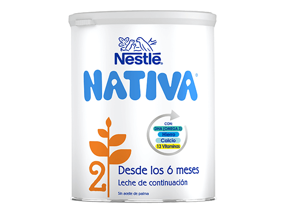 Leche infantil de continuación desde 6 meses en polvo Nestlé Nan