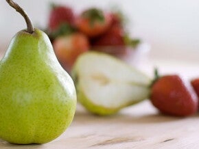 Batido de fresa y pera Batido de fresa y pera