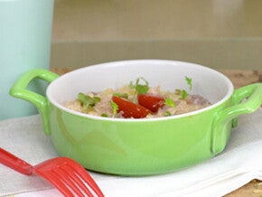 Pasta con tomate y ternera para bebés a partir de 1 año Pasta con tomate y ternera para bebés a partir de 1 año