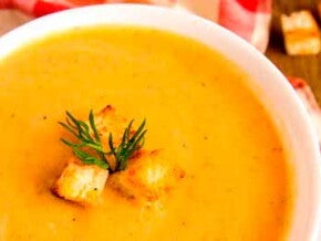 Puré de calabacín y tomate Puré de calabacín y tomate