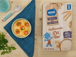 Puré de coliflor, zanahoria y cereales Puré de coliflor, zanahoria y cereales