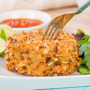 Torta crujiente de pescado