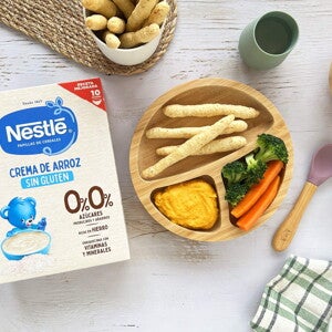 Palitos sin gluten con hummus de zanahoria Palitos sin gluten con hummus de zanahoria