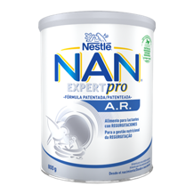 NAN A.R. Alimento para lactantes con regurgitaciones NAN A.R. Alimento para lactantes con regurgitaciones