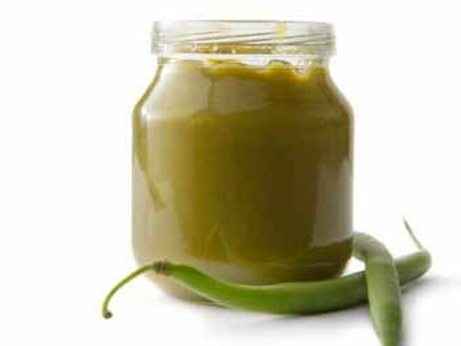 Puré de judías verdes con patata Puré de judías verdes con patata