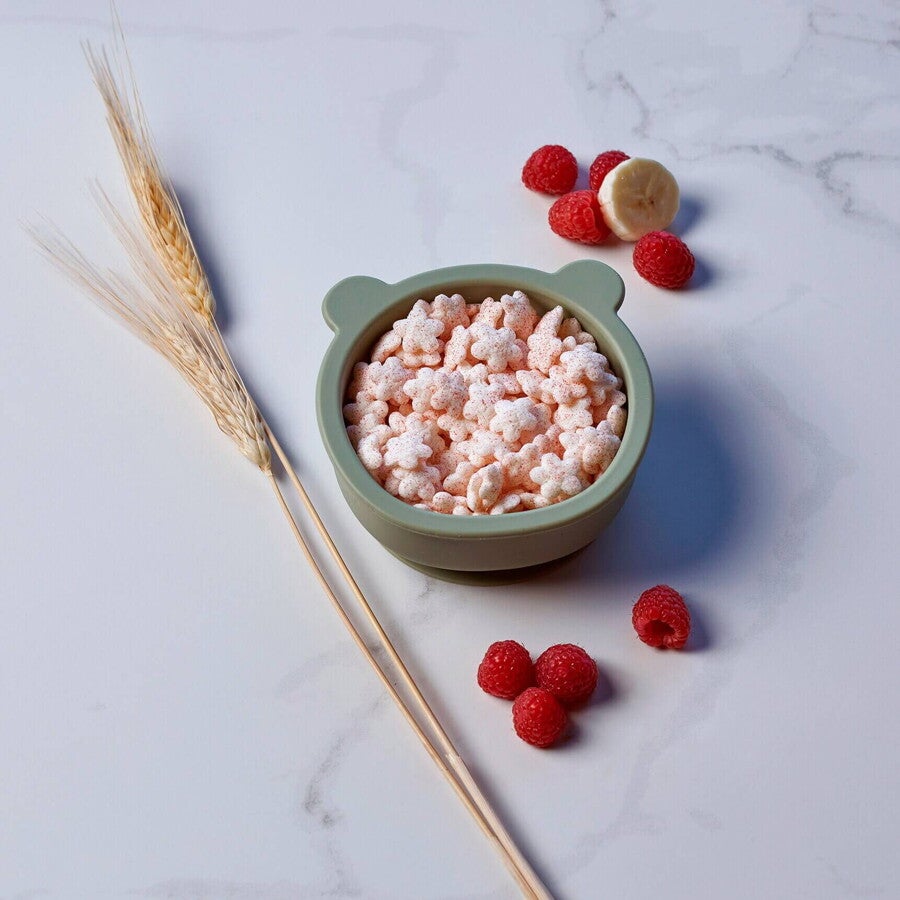 Ingredientes GERBER Puffs de Trigo con Frambuesa Ingredientes GERBER Puffs de Trigo con Frambuesa