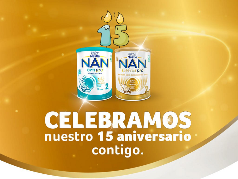 NAN Celebramos nuestro 15 aniversario contigo NAN Celebramos nuestro 15 aniversario contigo