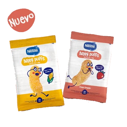 Snacks NESTLÉ Happy Puffs para bebés