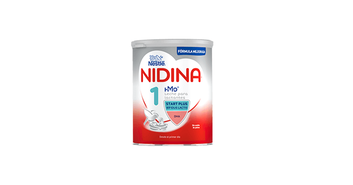 Leche en Polvo Nestle Nidina Bebe 1 de 0 a 6 meses 800 gr, Nidina Leches &  Alimentos - Farmacia Sanchez América