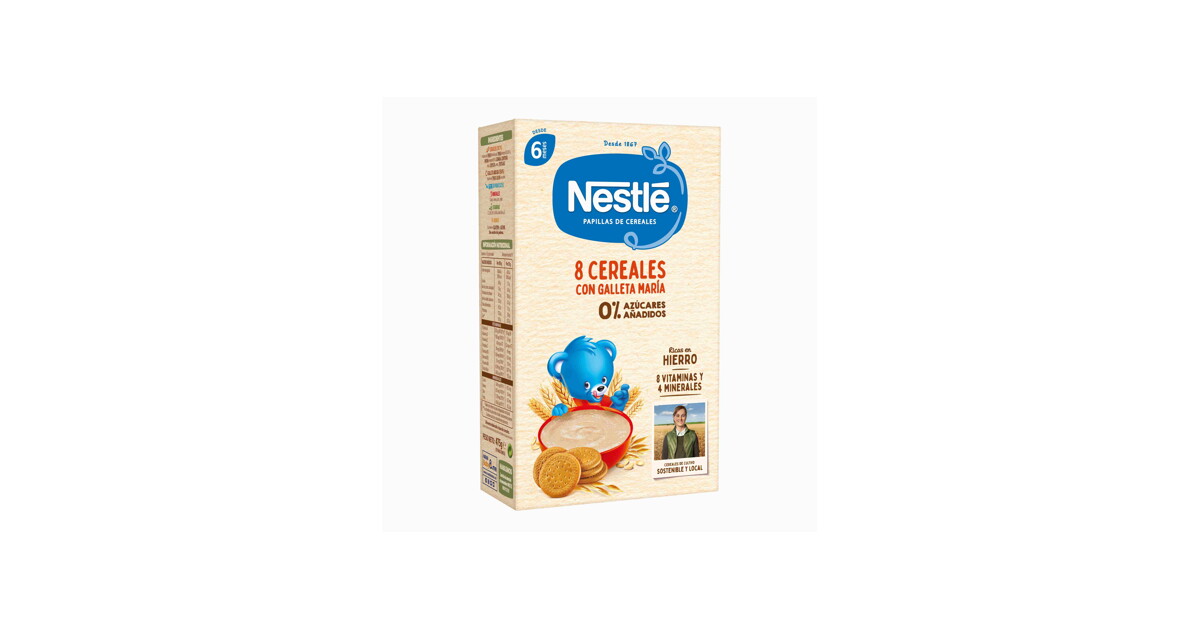 Nestlé Nutrition Papillas De Cereales Para Bebés Gerber